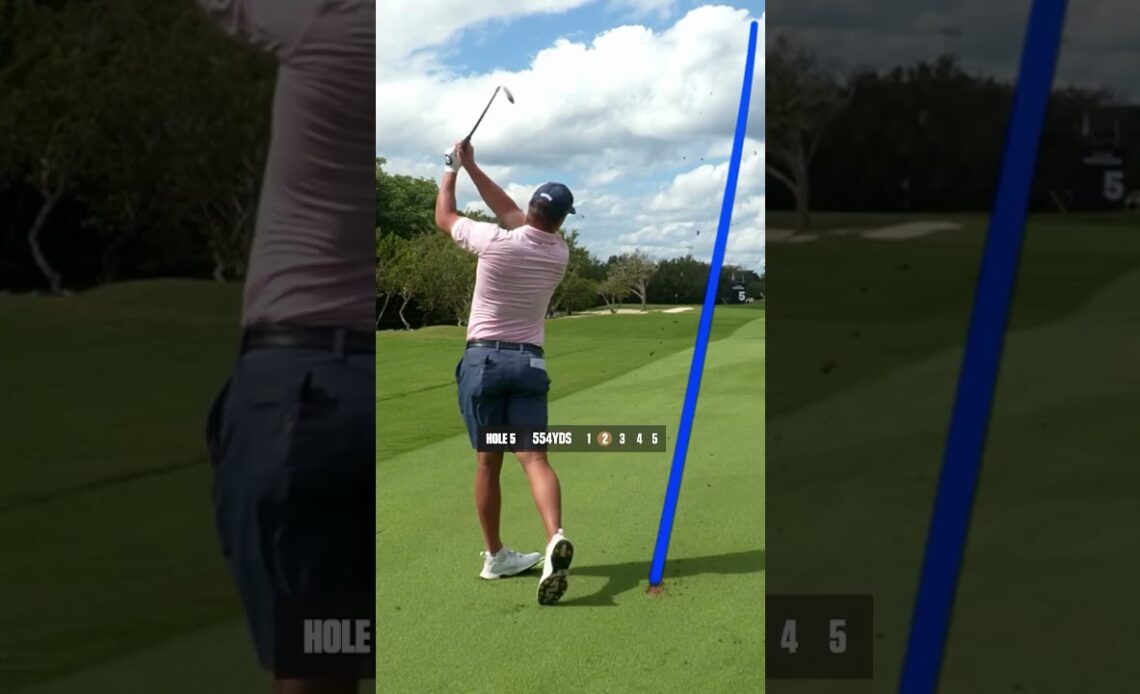 Play a par 5 with @brysondechambeau! #livgolf #shorts