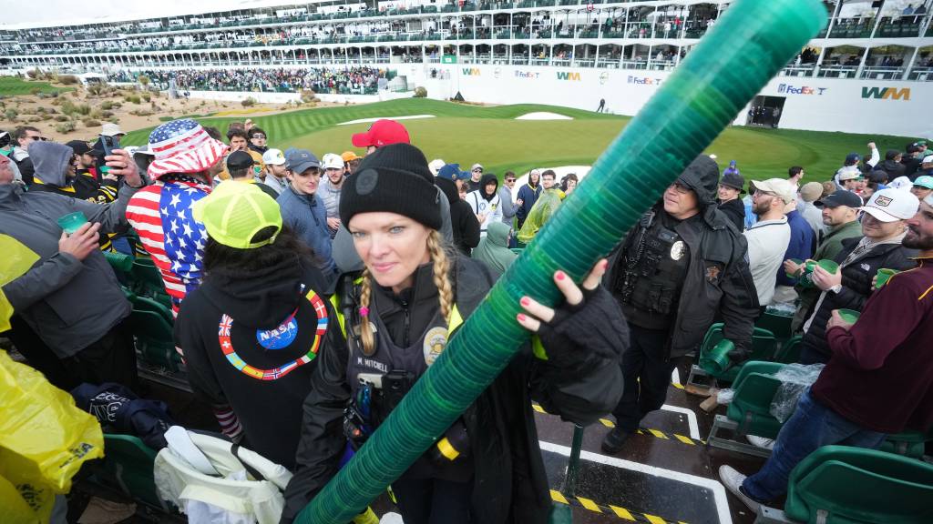 Viral videos of fans at the 2024 WM Phoenix Open at TPC Scottsdale