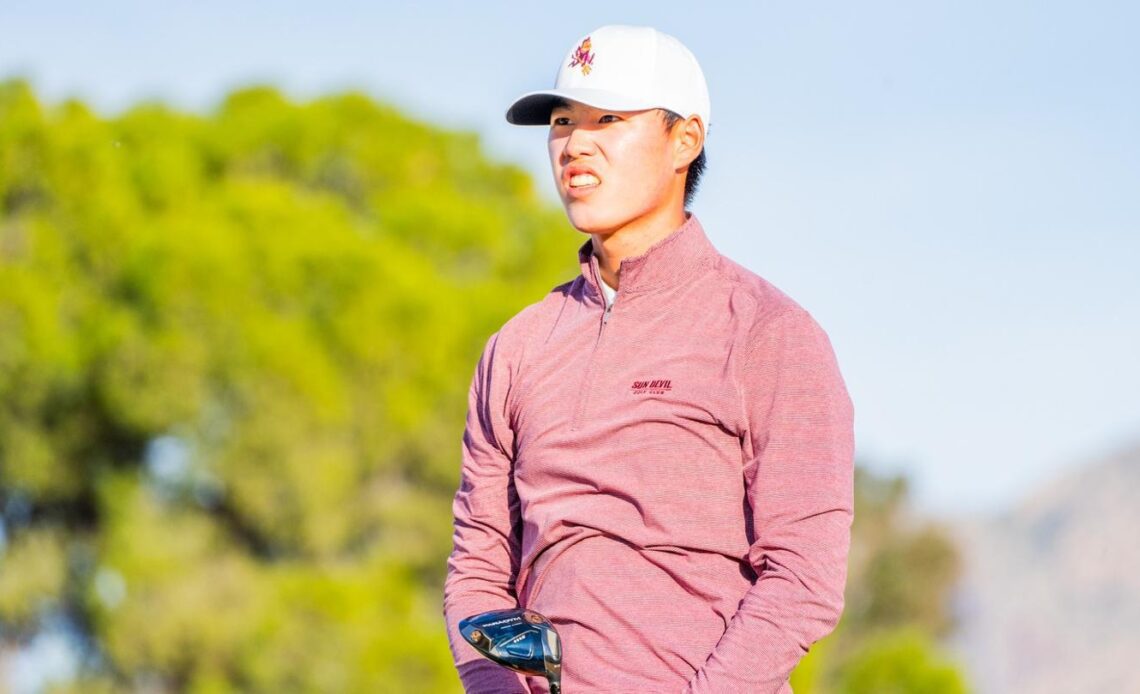 Wenyi Ding Earns Pac-12 Golfer of the Week
