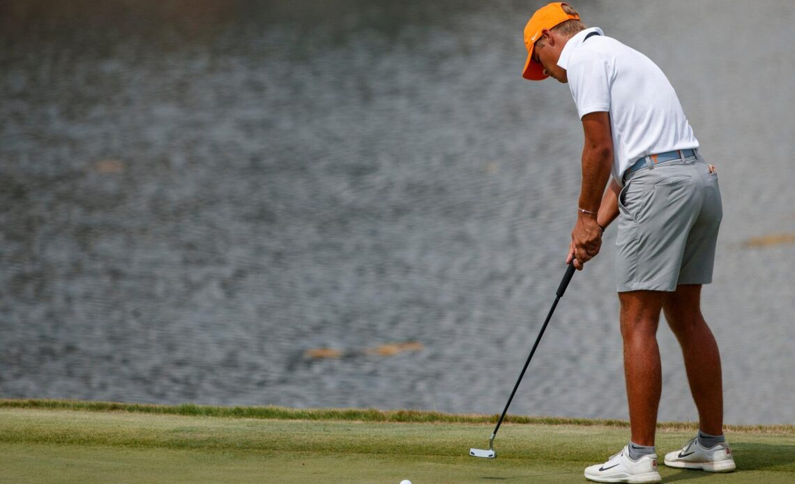 #7 Vols Sit Tied for First After Opening Round at The Goodwin
