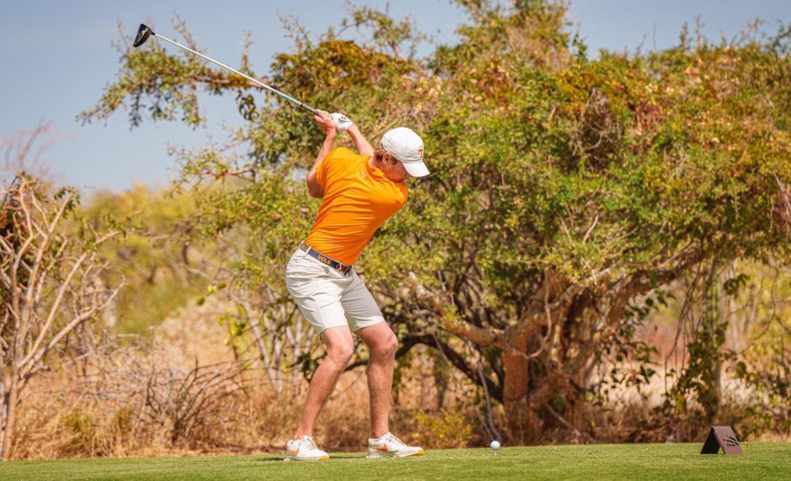 #7 Vols Tied for Third After Two Rounds at The Goodwin