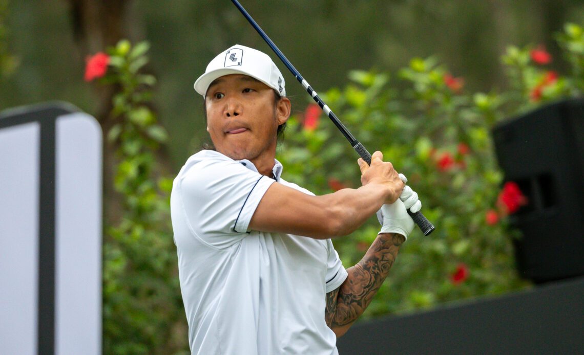 Anthony Kim Shoots Five-Under At LIV Hong Kong Minus Fitted Clubs