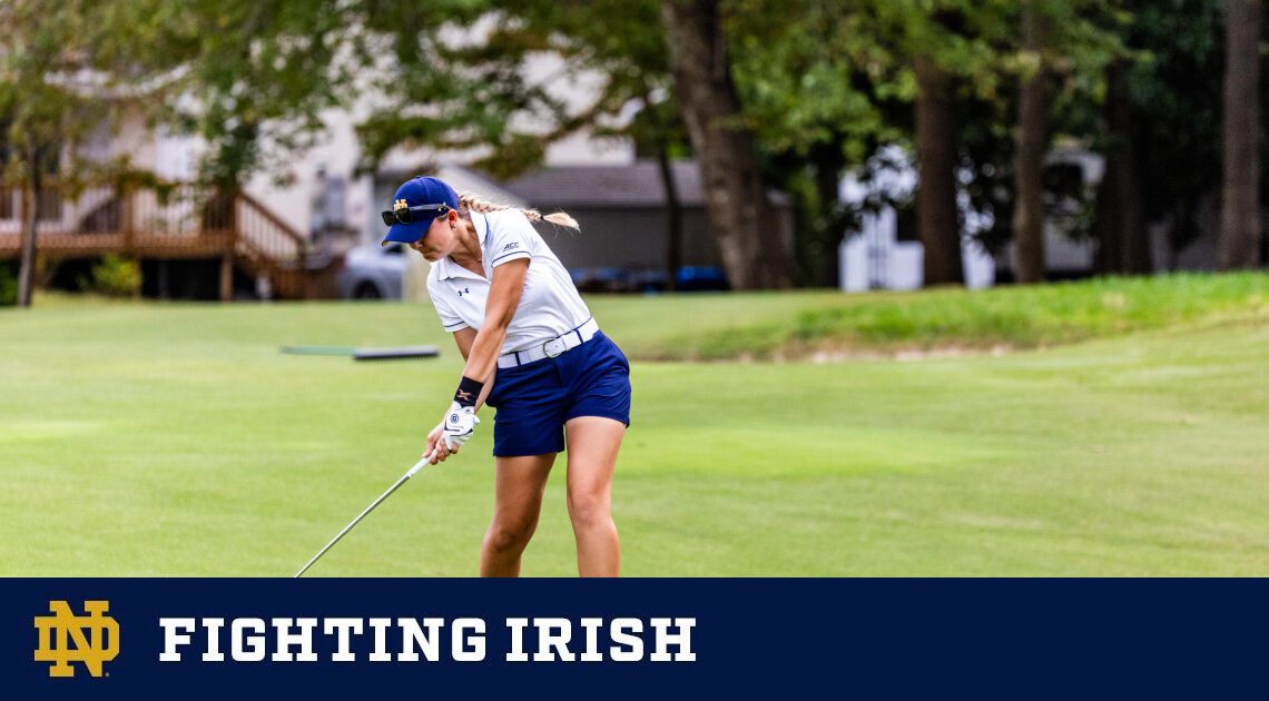 Beaudreau Finishes Second In Tulane Classic – Notre Dame Fighting Irish – Official Athletics Website