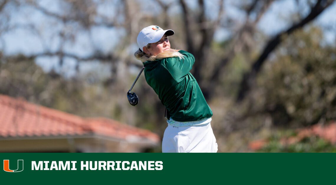 Byrne Tabbed ACC Golfer of the Month – University of Miami Athletics