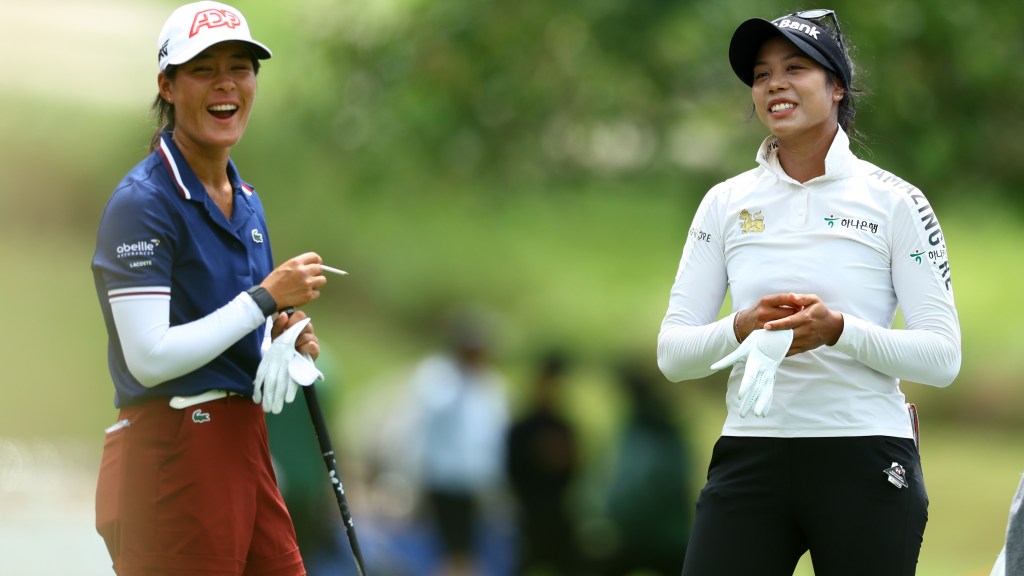 Celine Boutier takes lead with 64 at HSBC Women’s World Championship