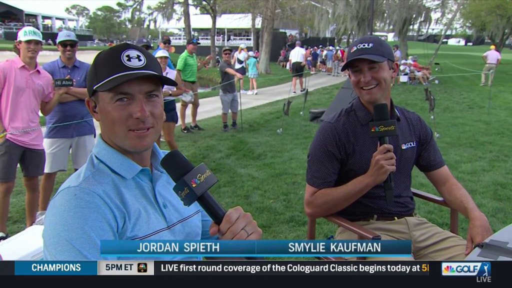 Fans loved Smylie Kaufman’s ‘Happy Hour’ with Jordan Spieth, Max Homa