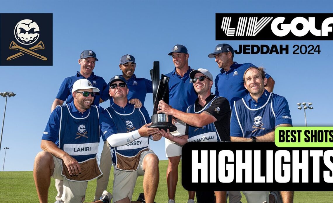 HIGHLIGHTS: All The Best Shots From Crushers GC's Win | LIV Golf Jeddah