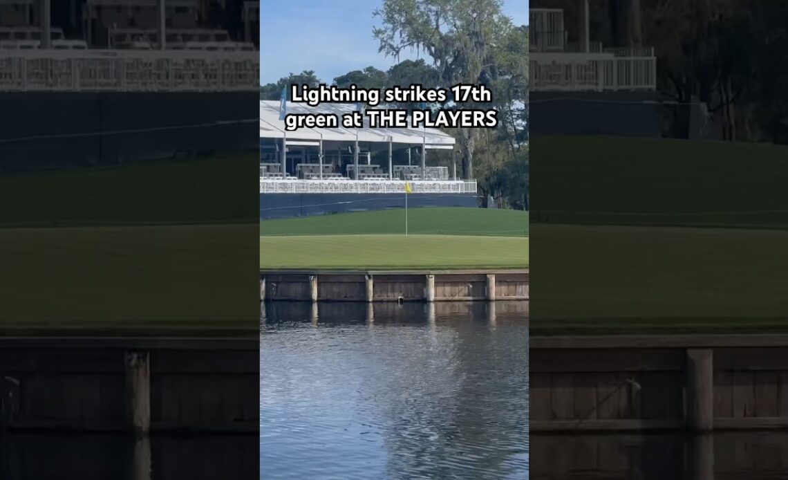 Have you ever seen Lightning strike on a golf course? 😱