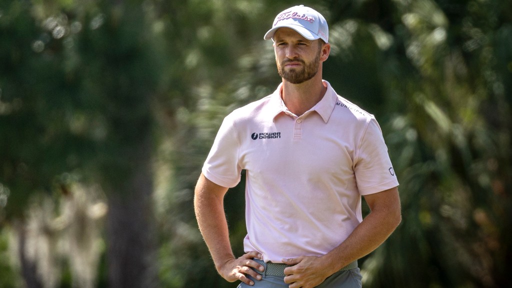 Here’s how Wyndham Clark hurt his back before the 2024 Houston Open