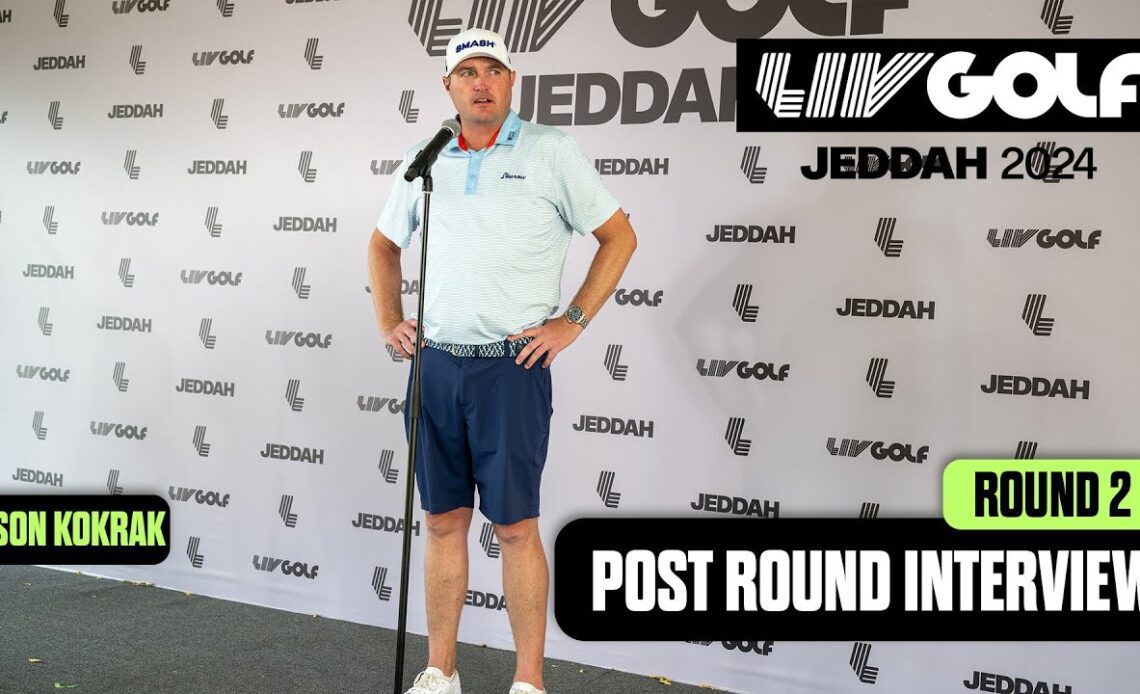 INTERVIEW: "Committed" Kokrak Talks 8-Under 62 | LIV Golf Jeddah