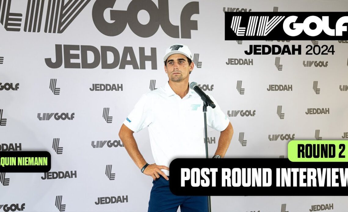 INTERVIEW: "Long Way To Go" for Leader Niemann | LIV Golf Jeddah