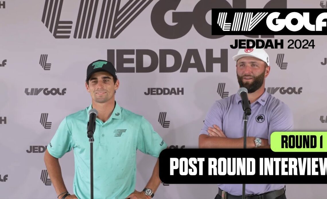 INTERVIEW: "Not Much Wrong" With Rahm's Bogey-Free 62 | LIV Golf Jeddah