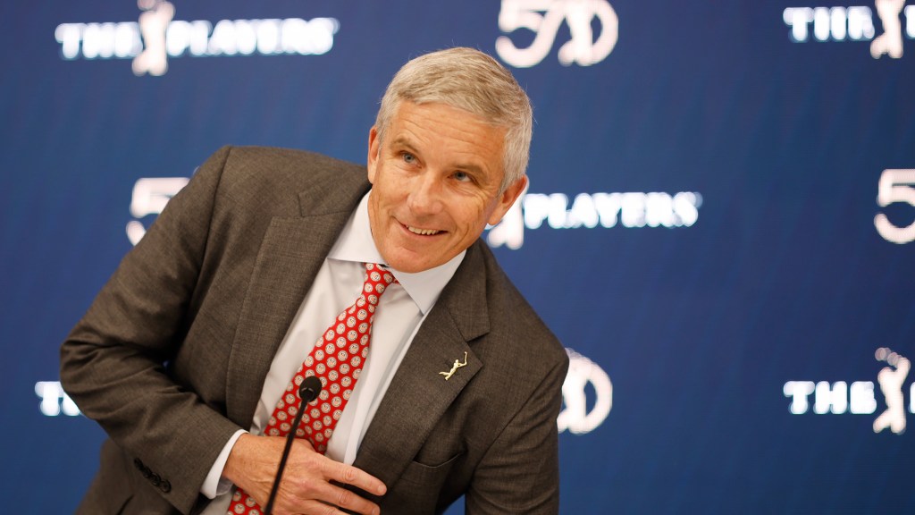 Jay Monahan spoke volumes in what he didn’t say at the Players