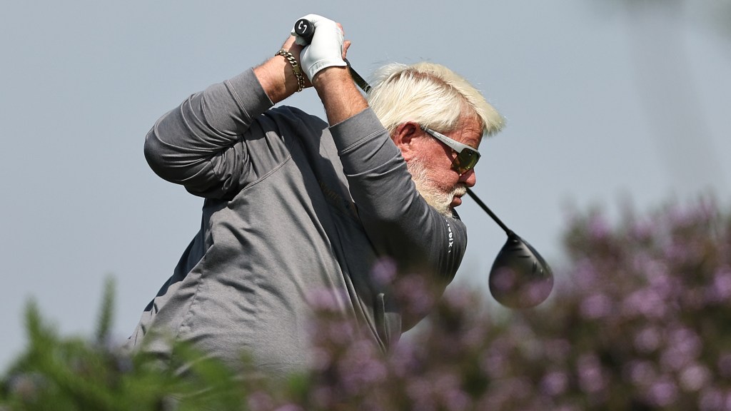 John Daly tops opening drive at PGA Tour Champions event
