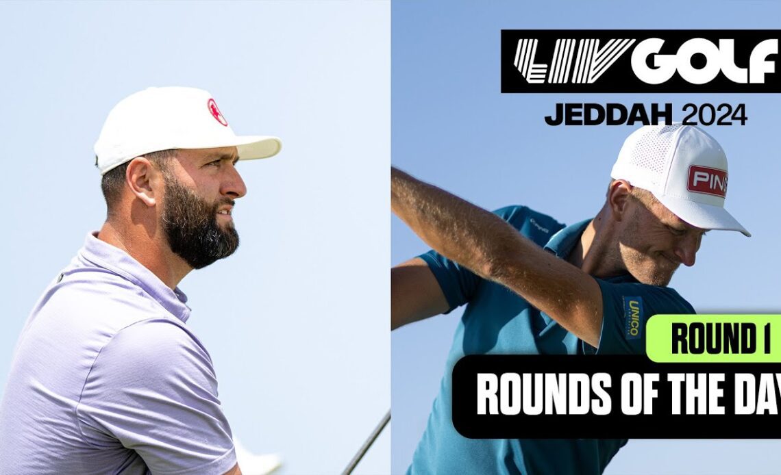 LEADER HIGHLIGHTS: Rahm, Meronk co-lead after 62s | LIV Golf Jeddah