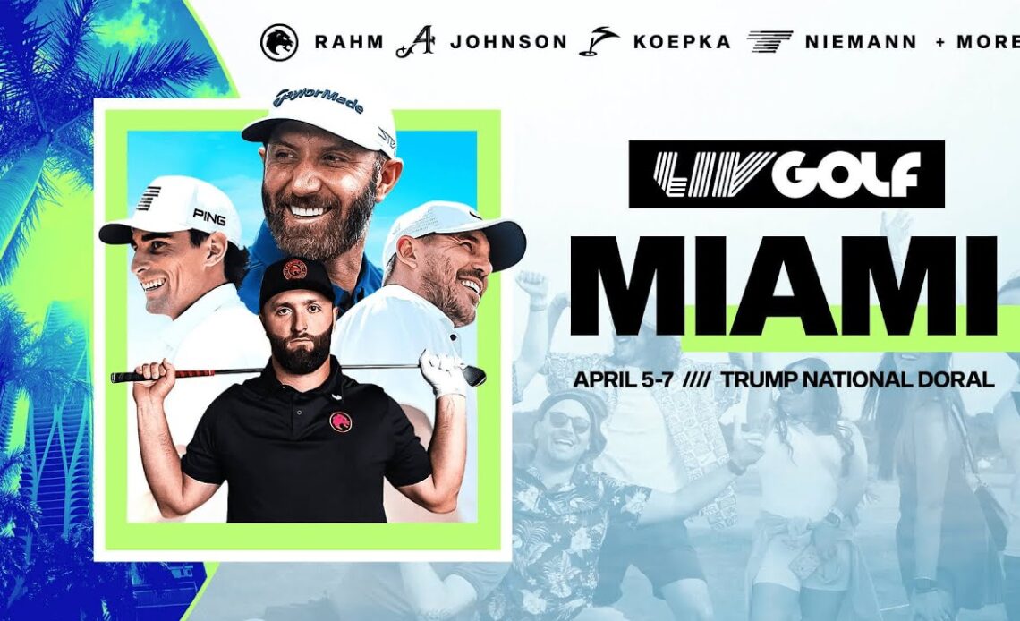 LIV Golf MIAMI | Round 1 | April 05, 2024