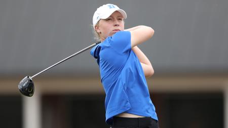 McMyler Shoots 1-Under, 70, for Blue Devils in Round Two