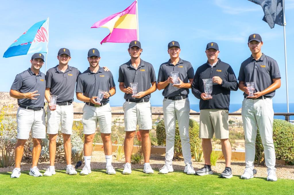 Men's Golf Bounces Back to Win Cabo Collegiate