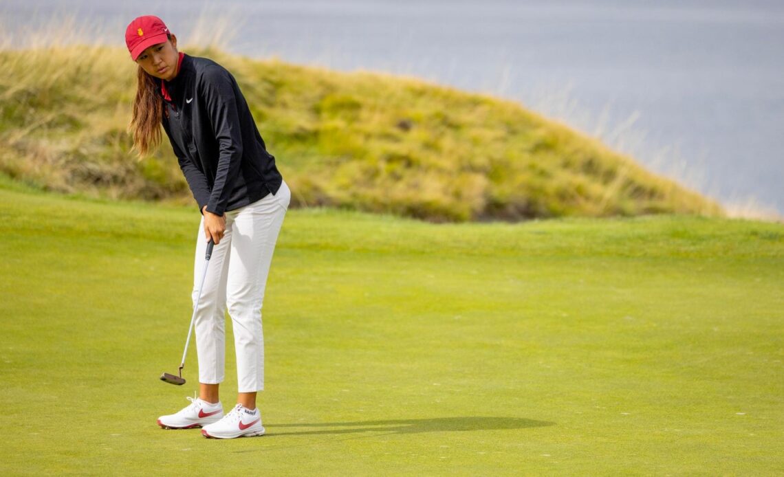 No. 6 USC Women's Golf Stays the Course As it is Tied for Tenth After Two Rounds
