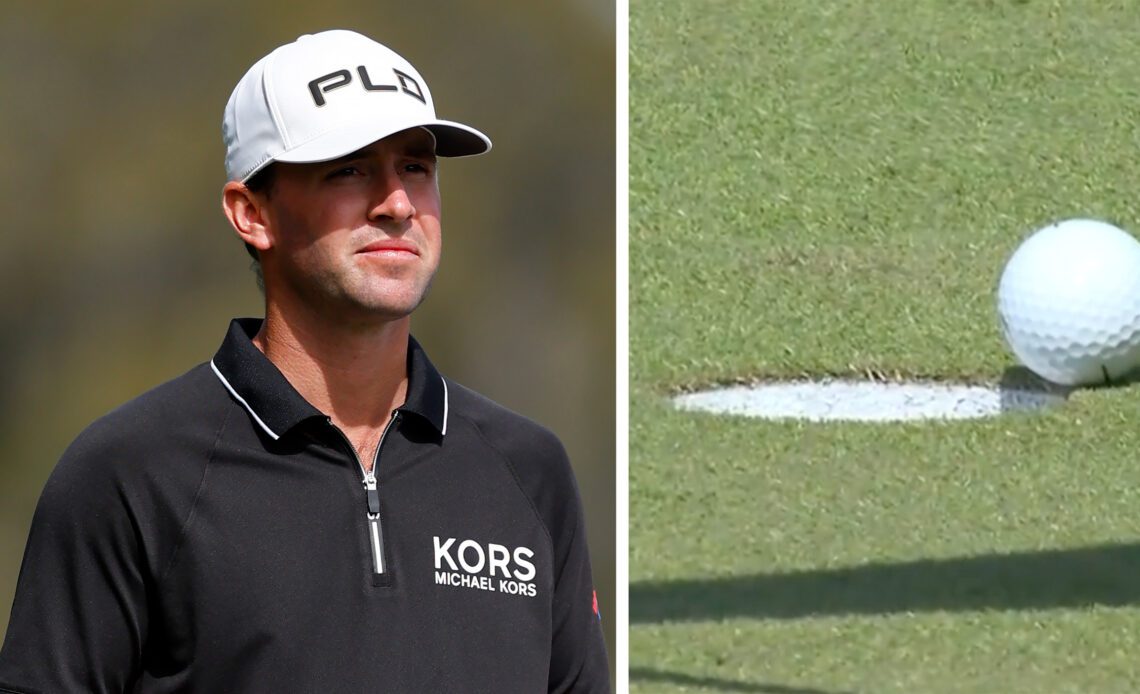 PGA Tour Pro Suffers Penalty Stroke After Ball Overhanging The Hole Rules Breach