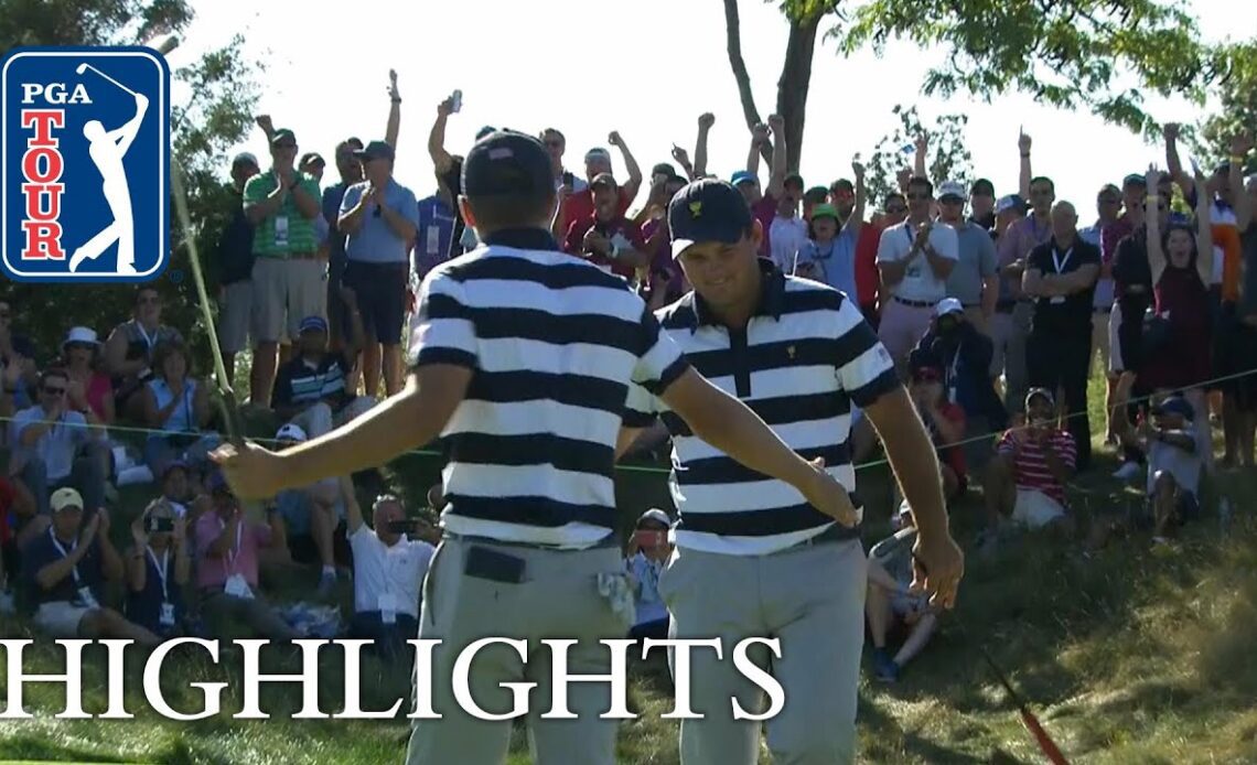 Spieth, Reed extended highlights | Day 1 | Presidents Cup