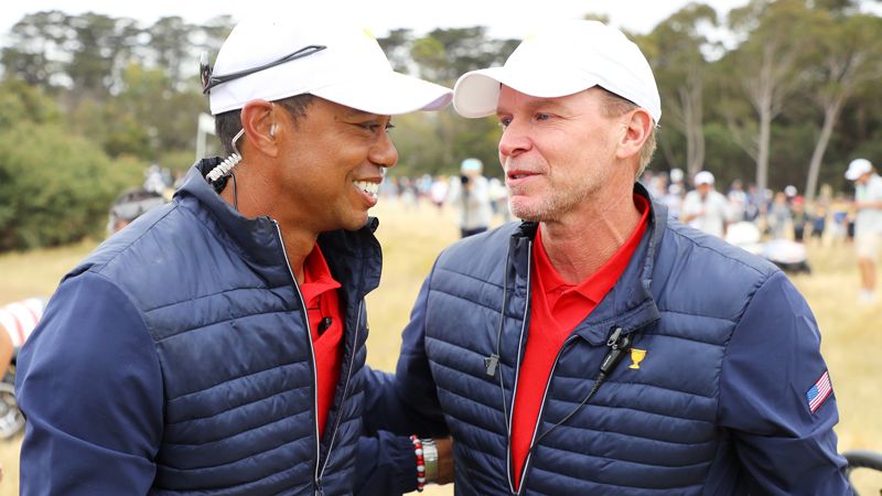 Steve Stricker wants to play with Tiger Woods in New Orleans