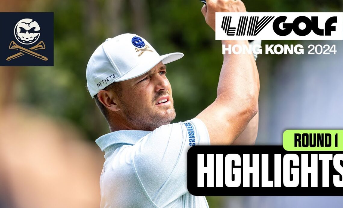 TEAM HIGHLIGHTS: Bryson's Crushers Card 15 Under | Round 1 | LIV Golf Hong Kong