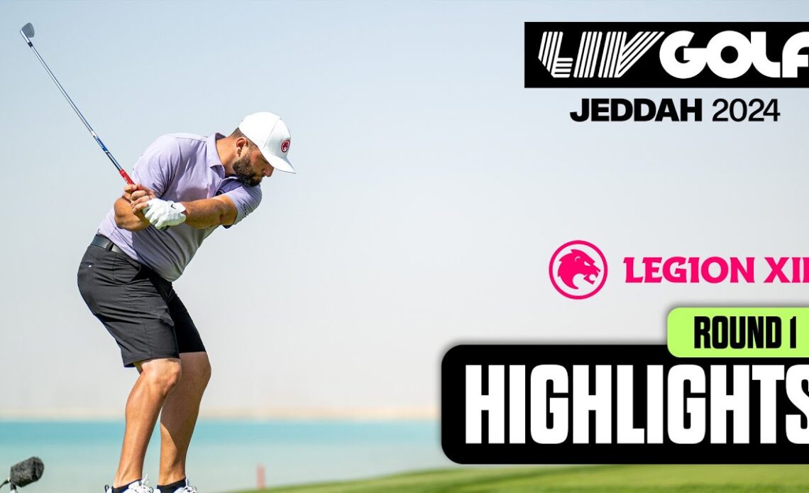 TEAM HIGHLIGHTS: Rahm's Legion XIII grabs Round 1 lead | LIV Golf Jeddah
