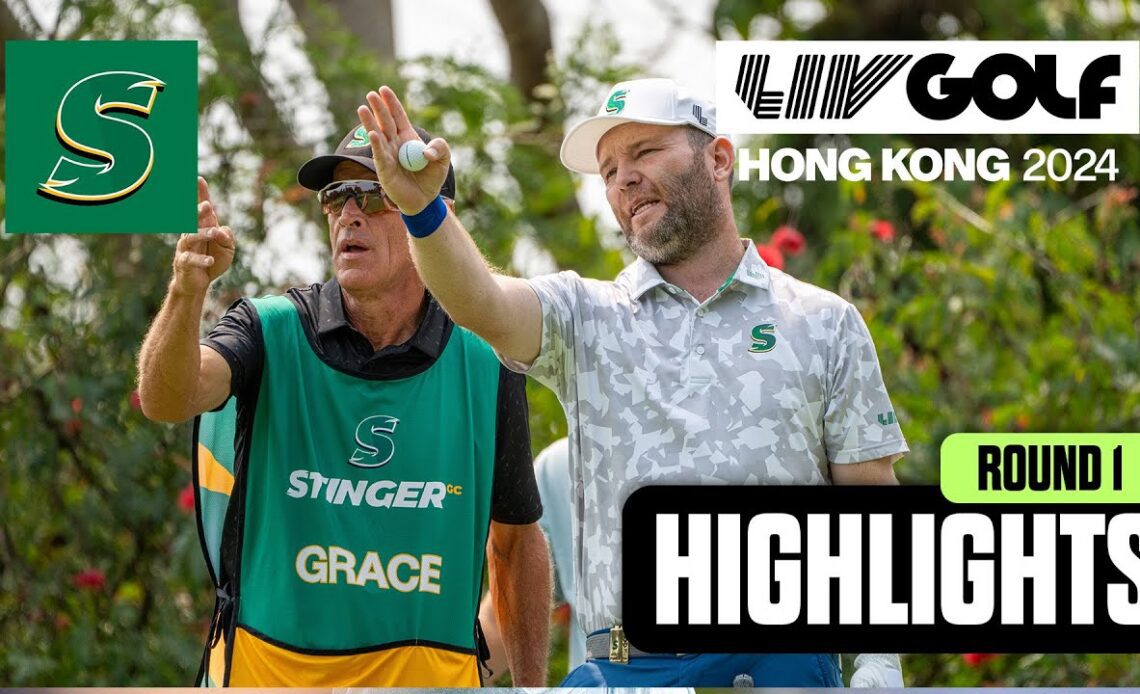 TEAM HIGHLIGHTS: Stinger GC Shoots 16 Under | Round 1 | LIV Golf Hong Kong