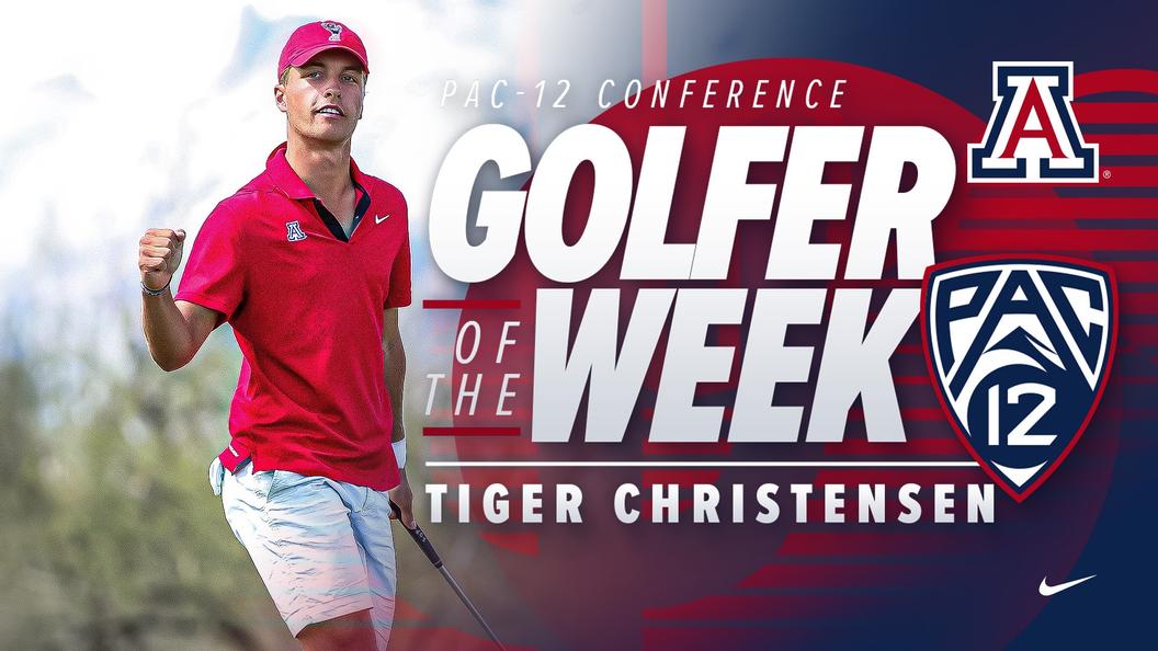 Tiger Christensen Earns Second Pac-12 Golfer of the Week Award