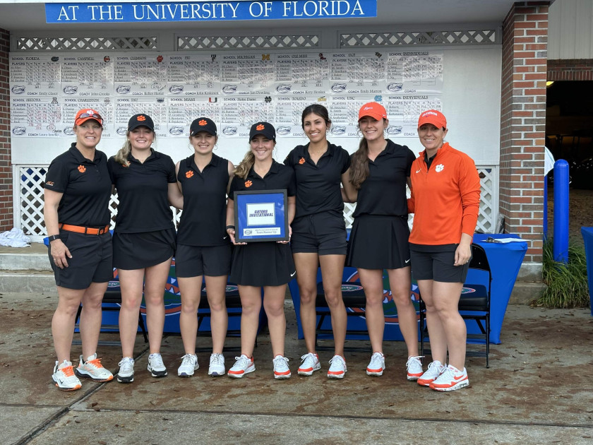 Tigers Runners-Up at Gators Invitational – Clemson Tigers Official Athletics Site