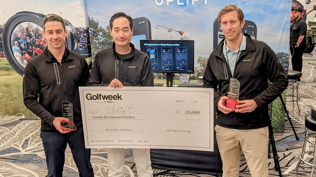 Uplift takes grand prize of $25K at inaugural Golfweek Tech Lab