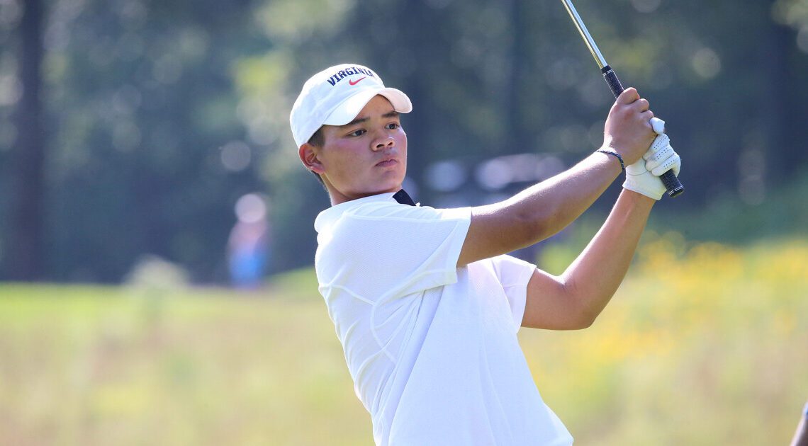 Virginia Men's Golf | Josh Duangmanee’s 67 Helps to Keeps UVA in Second Place at Linger Longer