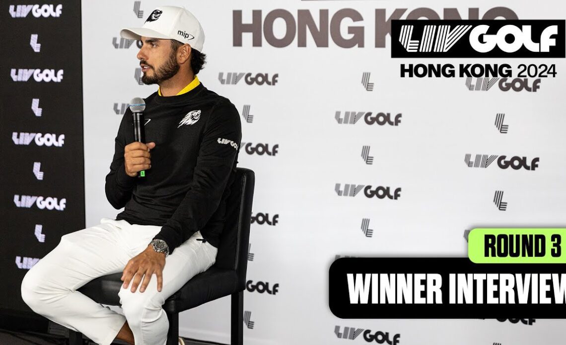 WINNER INTERVIEW: Ancer's Win "More Stressful Than I Envisioned" | LIV Golf Hong Kong