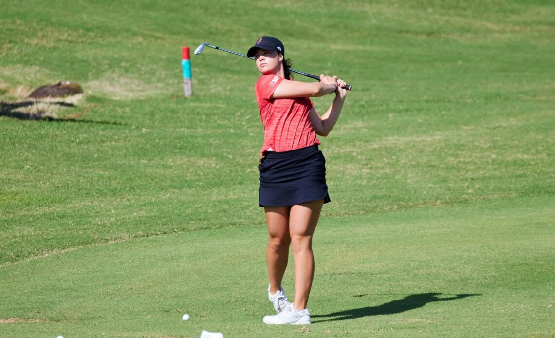 Women's Golf Tied for 4th after Day 1 of Fresno State Classic