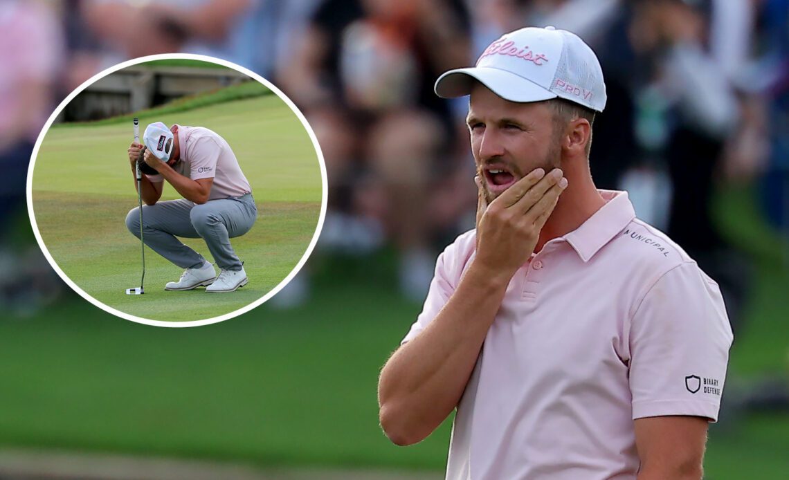 Wyndham Clark Suffers Brutal Lip-Out In Players Championship Agony