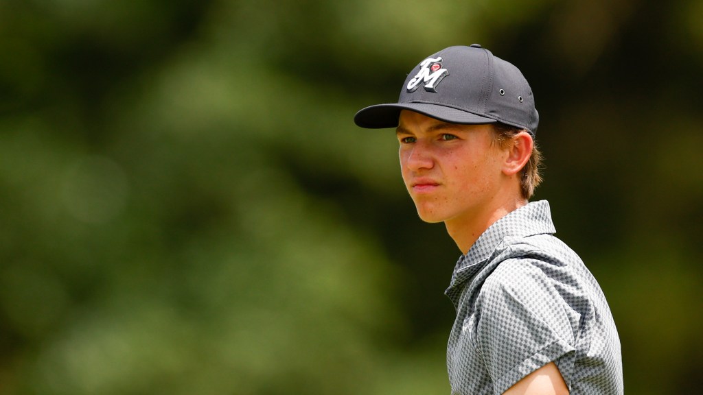 15-year-old Miles Russell closes with 66 at Lecom