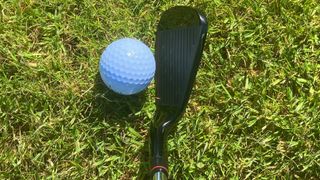 Photo of the address position of the MacGregor V-Max Iron