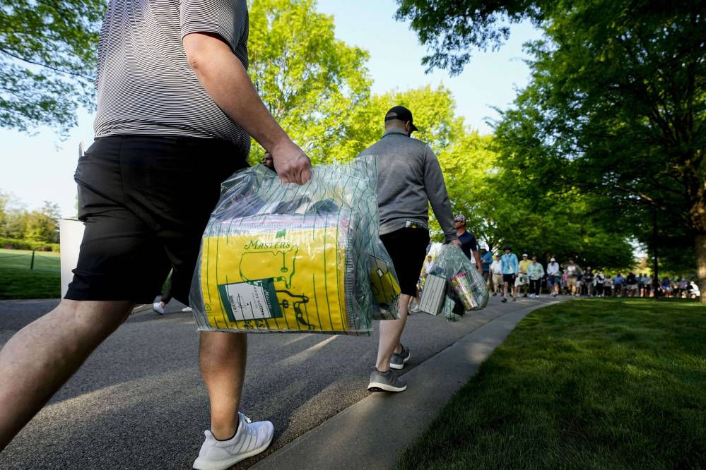 2024 Masters Monday practice round photos from Augusta National VCP Golf