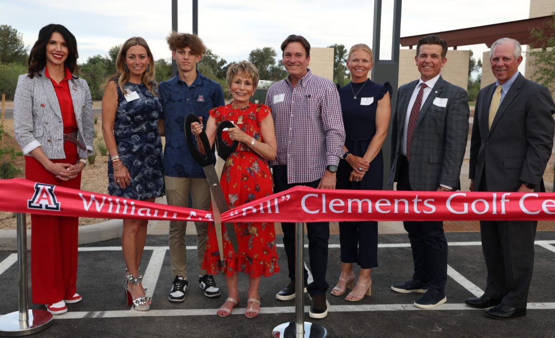 Ribbon cutting of the William M. "Bill" Clements Golf Center