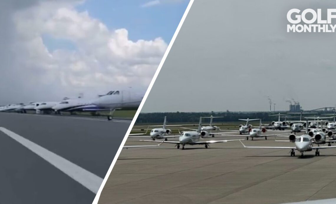 Augusta Airport Video Shows Huge Number Of Private Jets In Town For The Masters