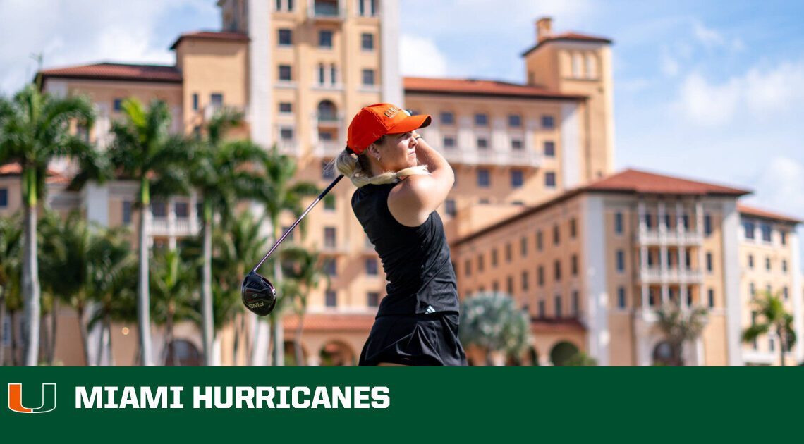 Byrne Selected to 2024 Arnold Palmer Cup International Team – University of Miami Athletics