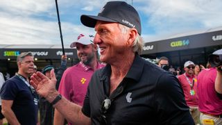 Greg Norman at the LIV Golf Adelaide tournament