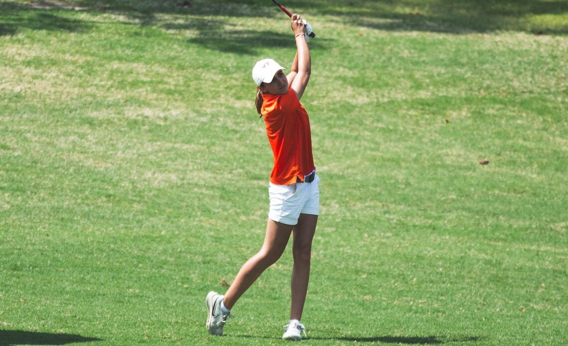 Delon paces Hokies at ACC Women's Golf Championship VCP Golf