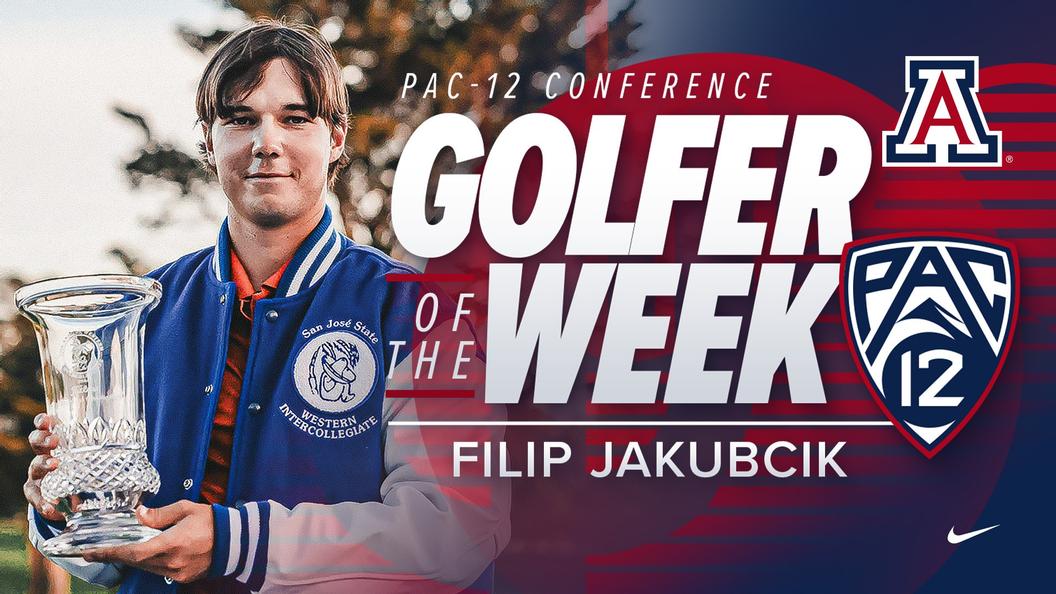 Filip Jakubcik Named Pac-12 Golfer of the Week