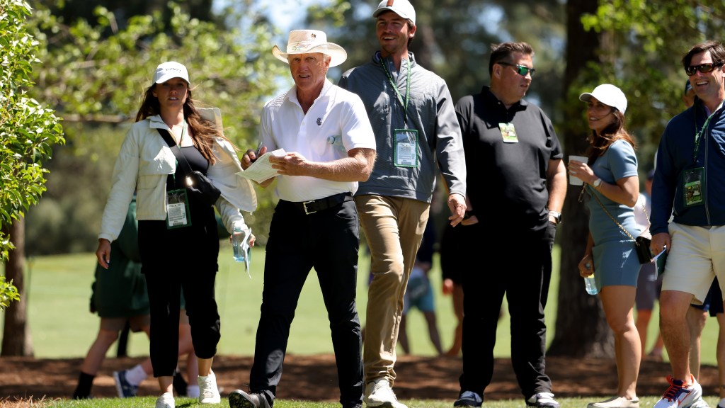 Greg Norman’s Masters showing is for nobody but himself
