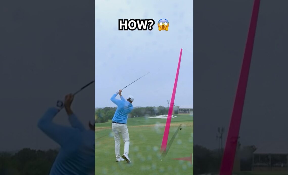 He BROKE his driver AND still did this?! 👀