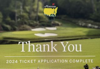 How to get 2025 Masters tickets