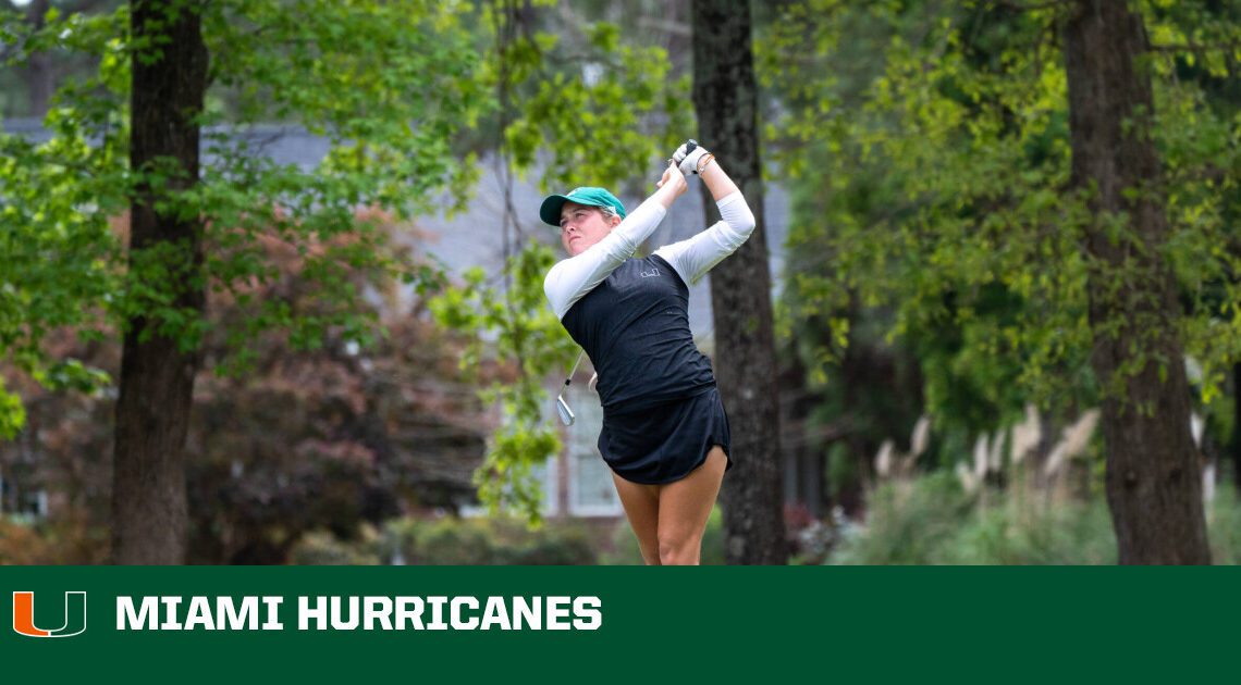 Hurricanes Set for Final Round of Stroke Play – University of Miami Athletics
