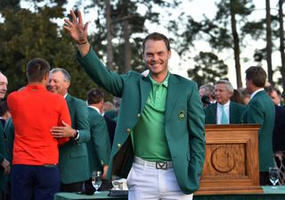 Danny Willett celebrates 2016 Masters victory